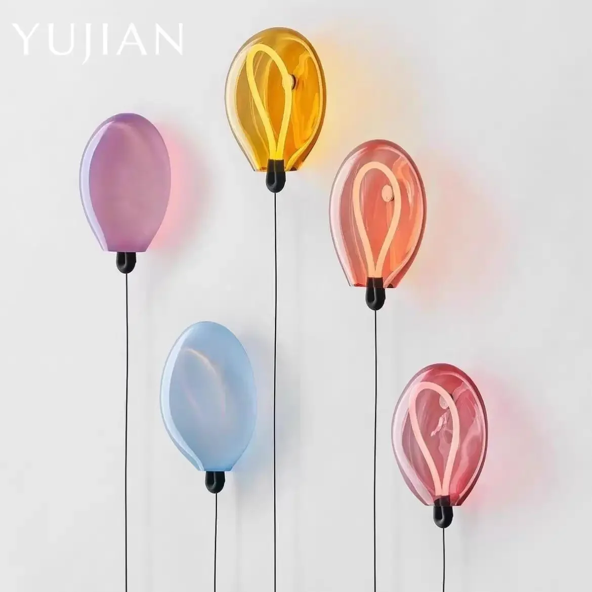 Led Balloon Light - Dutch Creative Fashion Colorful Glass Balloon