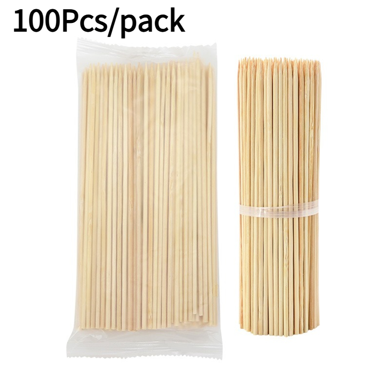 100Pcs Disposable Bamboo Skewe - огляд і ціна Cotton Candy Cone