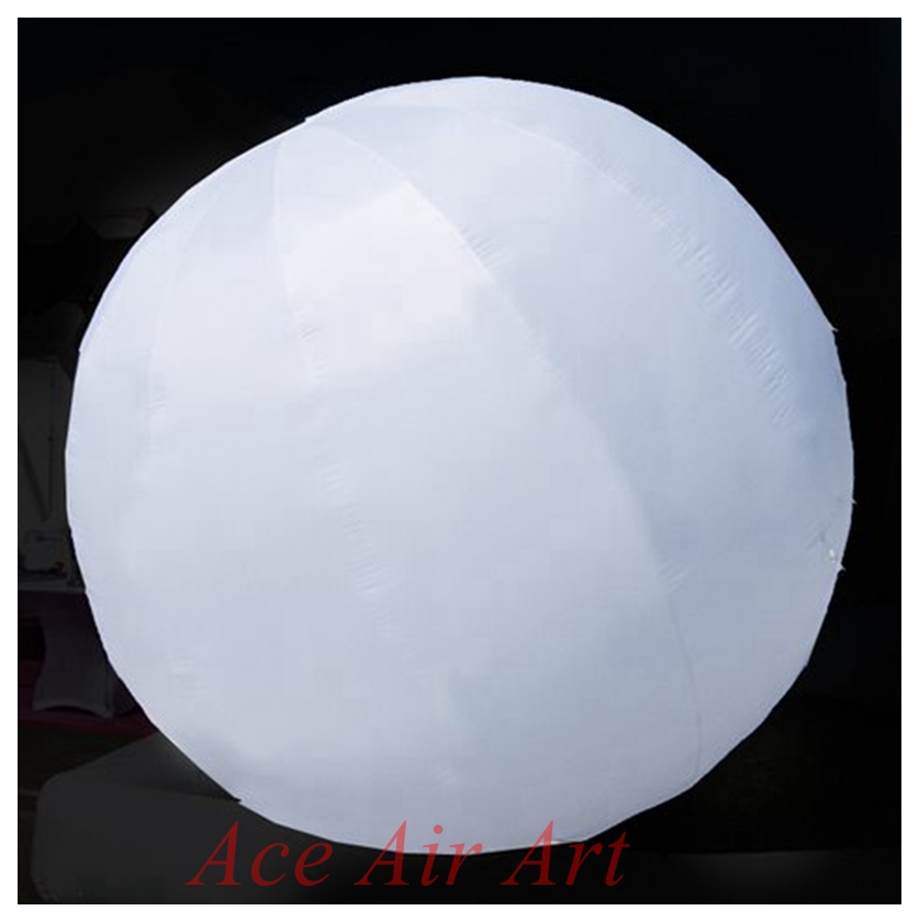 Inflatable White Round Ball, P - огляд і ціна Party Event Supplier