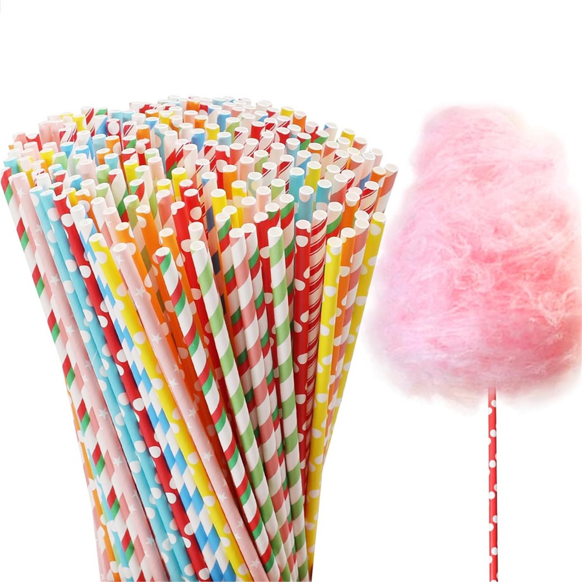 ABZT 200 Pieces Cotton Candy C - огляд і ціна Cotton Candy Cone