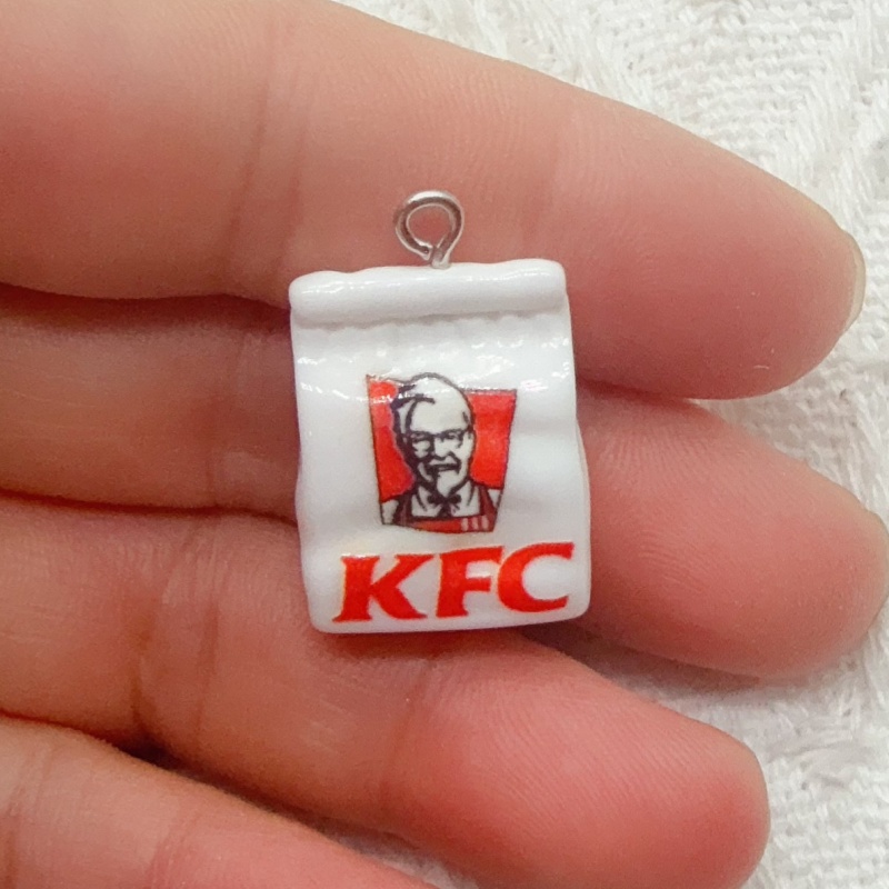 10pcs cartoon resin food bag k - огляд і ціна Event Party
