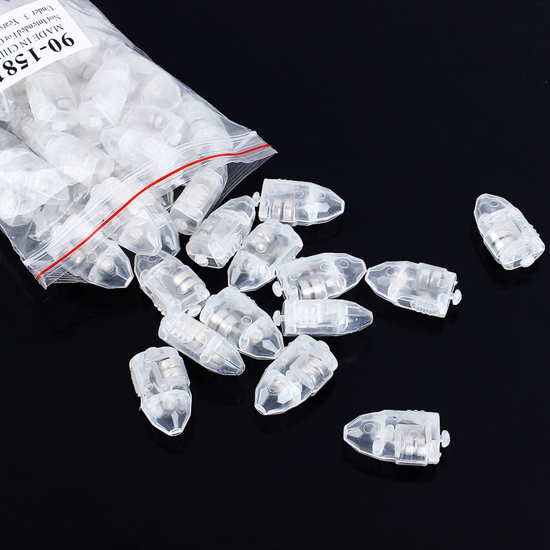 50pcs mini LED balloon lamp Wh - огляд і ціна Led Balloon Light