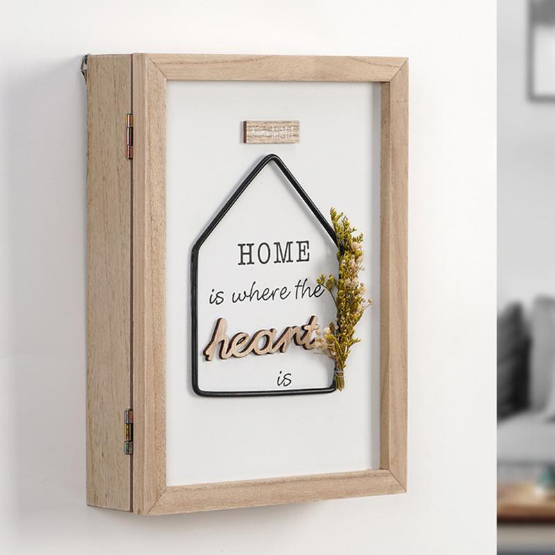 Key Holder Wall Mount Key Box  - огляд і ціна Flower Wall Panel