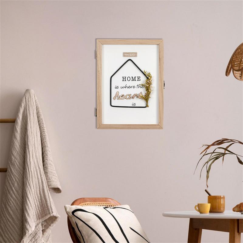 Key Holder Wall Mount Key Box  - огляд і ціна Flower Wall Panel