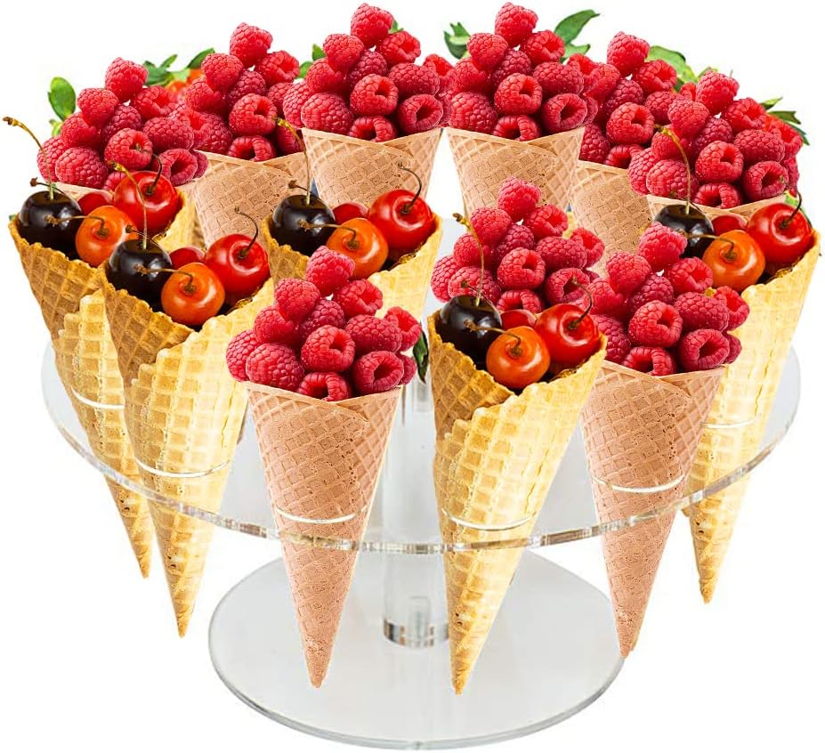 Ice Cream Cone Holder Acrylic  - огляд і ціна Cotton Candy Cone