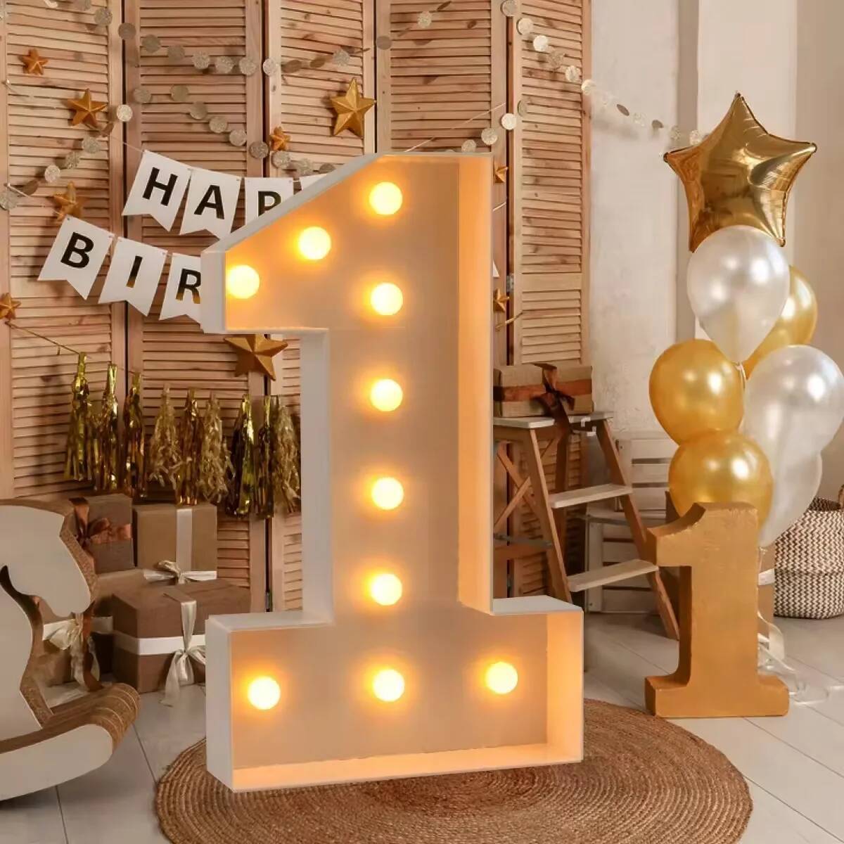 Giant Number Led Light for Kid - огляд і ціна Led Balloon Light