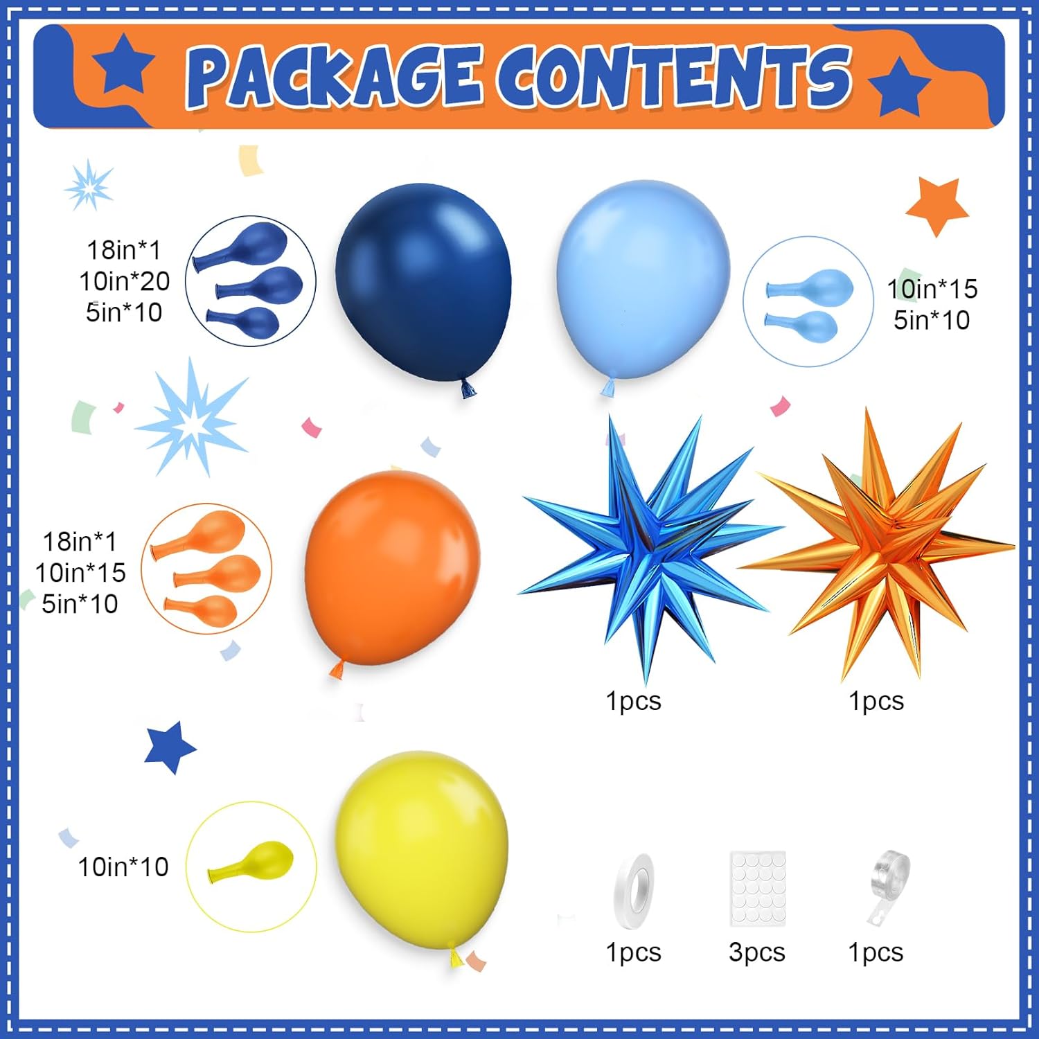 Fantasy Balloon Arch Kit, Oran - огляд і ціна Balloon Arch Kit