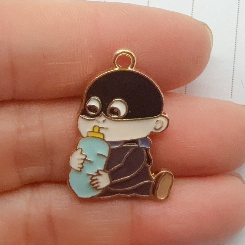 10pcs alloy drip oil cartoon p - огляд і ціна Event Party