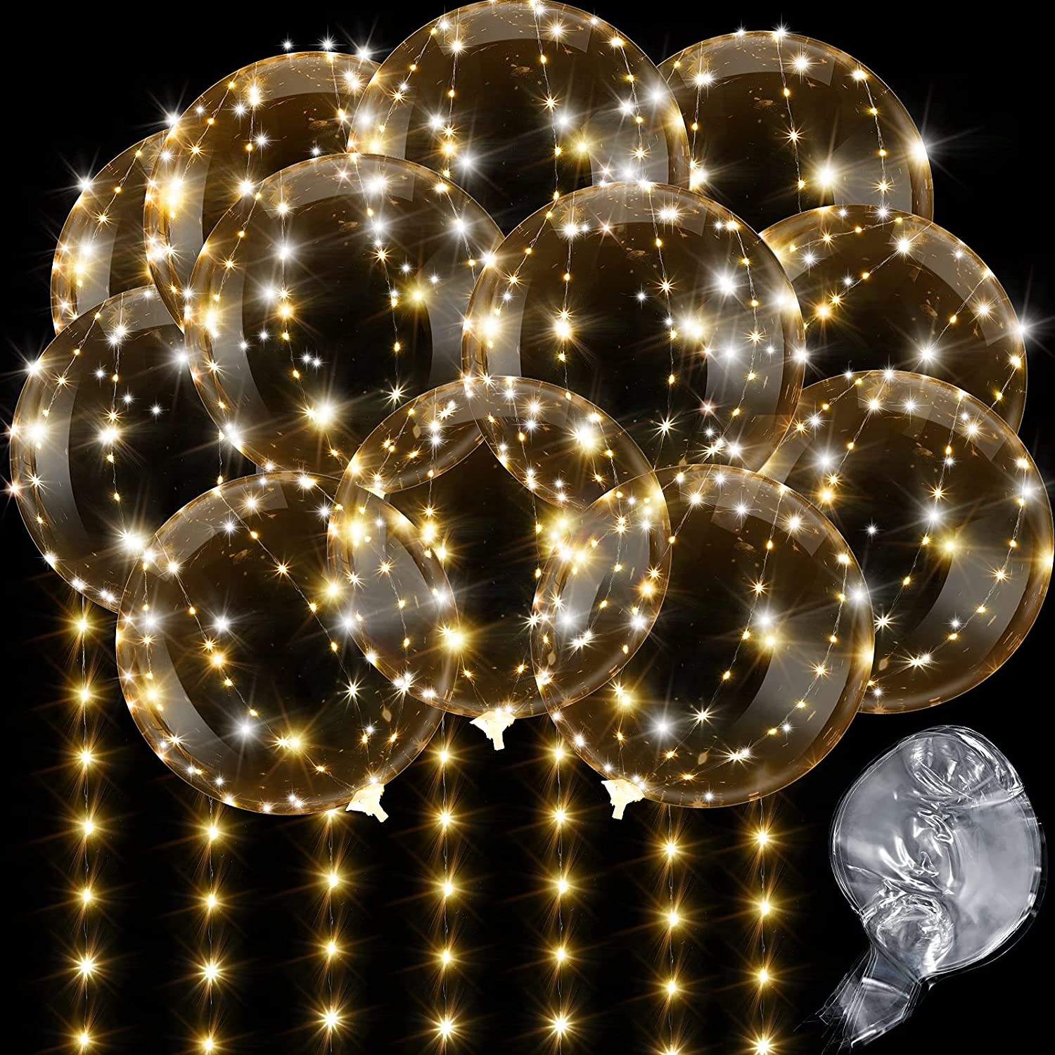 4PCS Led Balloon With Light Lu - огляд і ціна Led Balloon Light