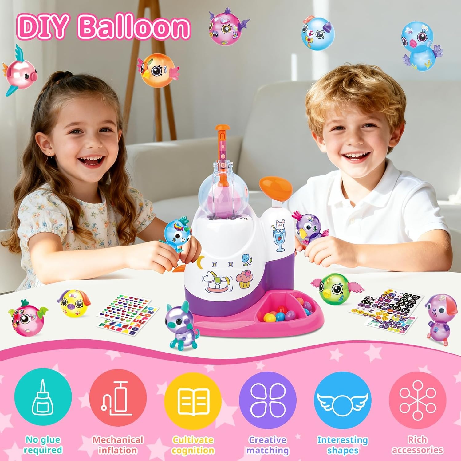 DIY Balloon Animal Kit with Pu - огляд і ціна Balloon Pump Hand