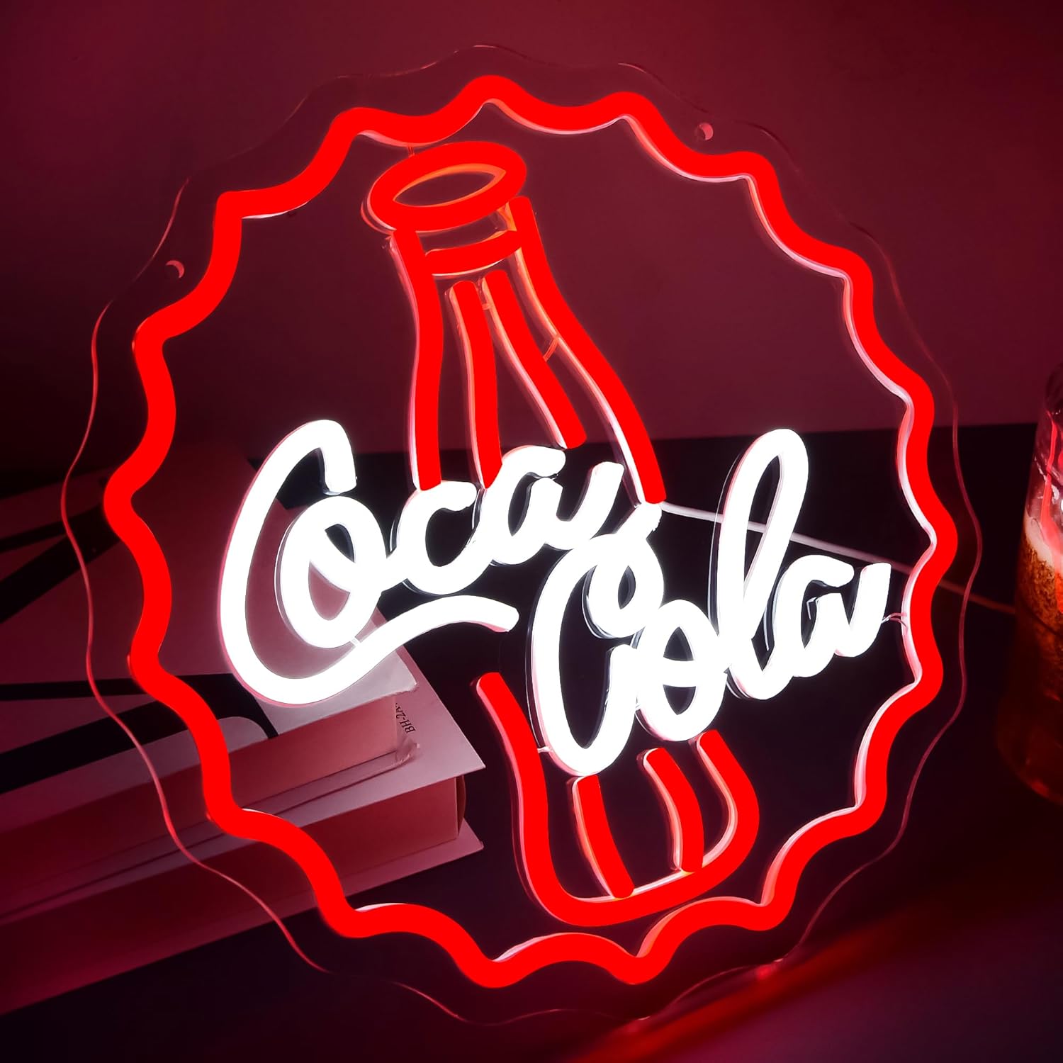 Cola Neon Sign Art Wall Light  - огляд і ціна Neon Sign Party