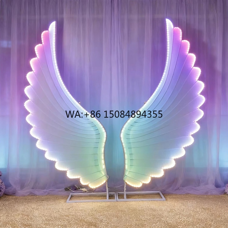 Glowing Angel Wings Light Prop - огляд і ціна Event & Party Supply Photos