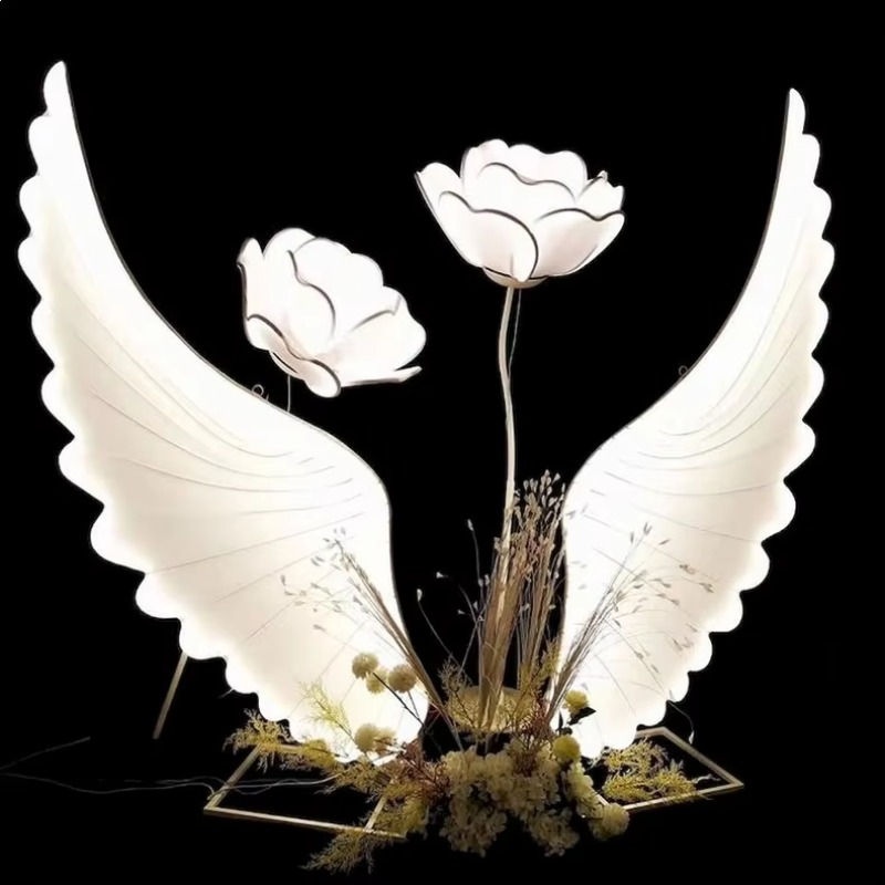 Glowing Angel Wings Light Prop - огляд і ціна Event & Party Supply Photos
