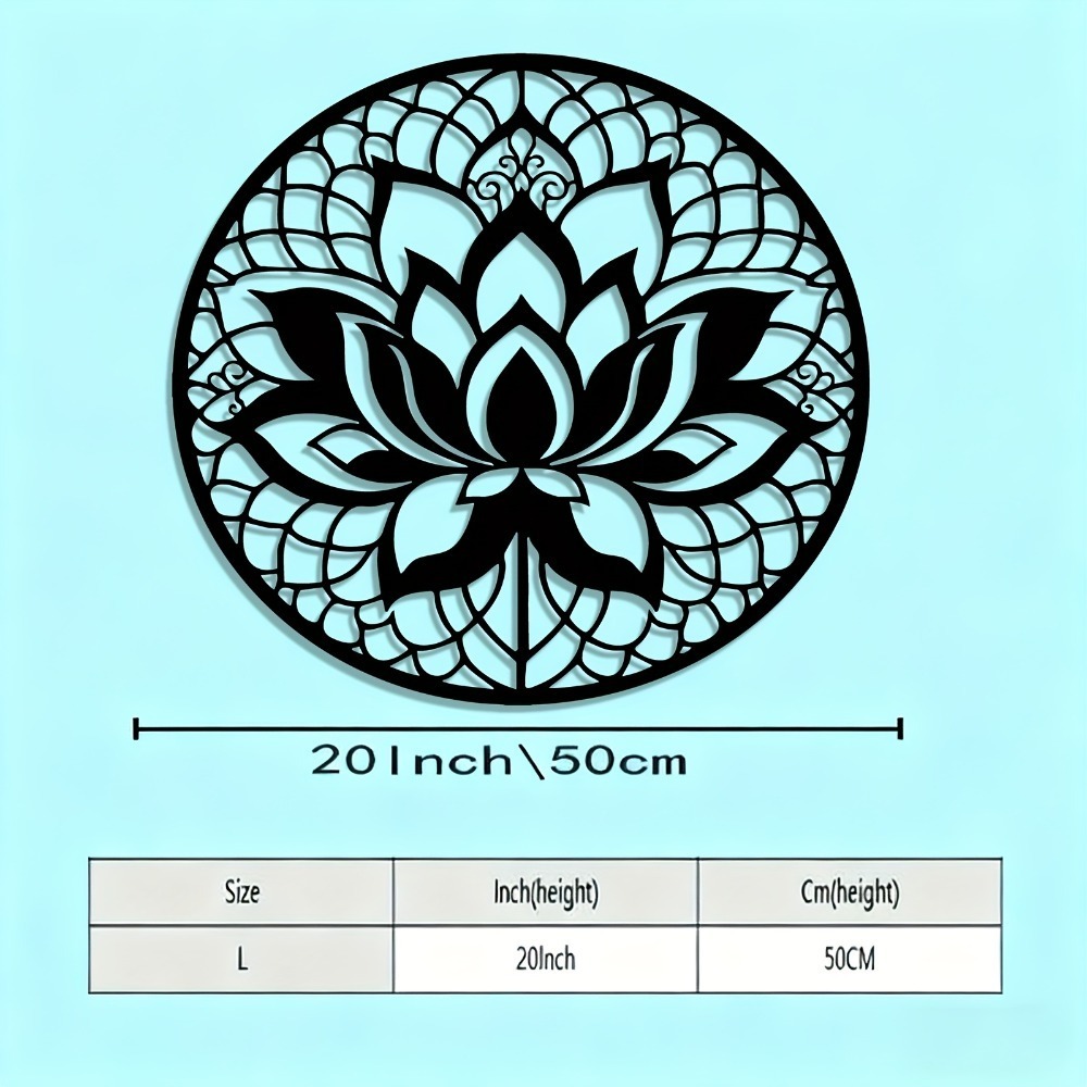Lumiho Metal Wall Art Lotus Fl - огляд і ціна Flower Wall Panel