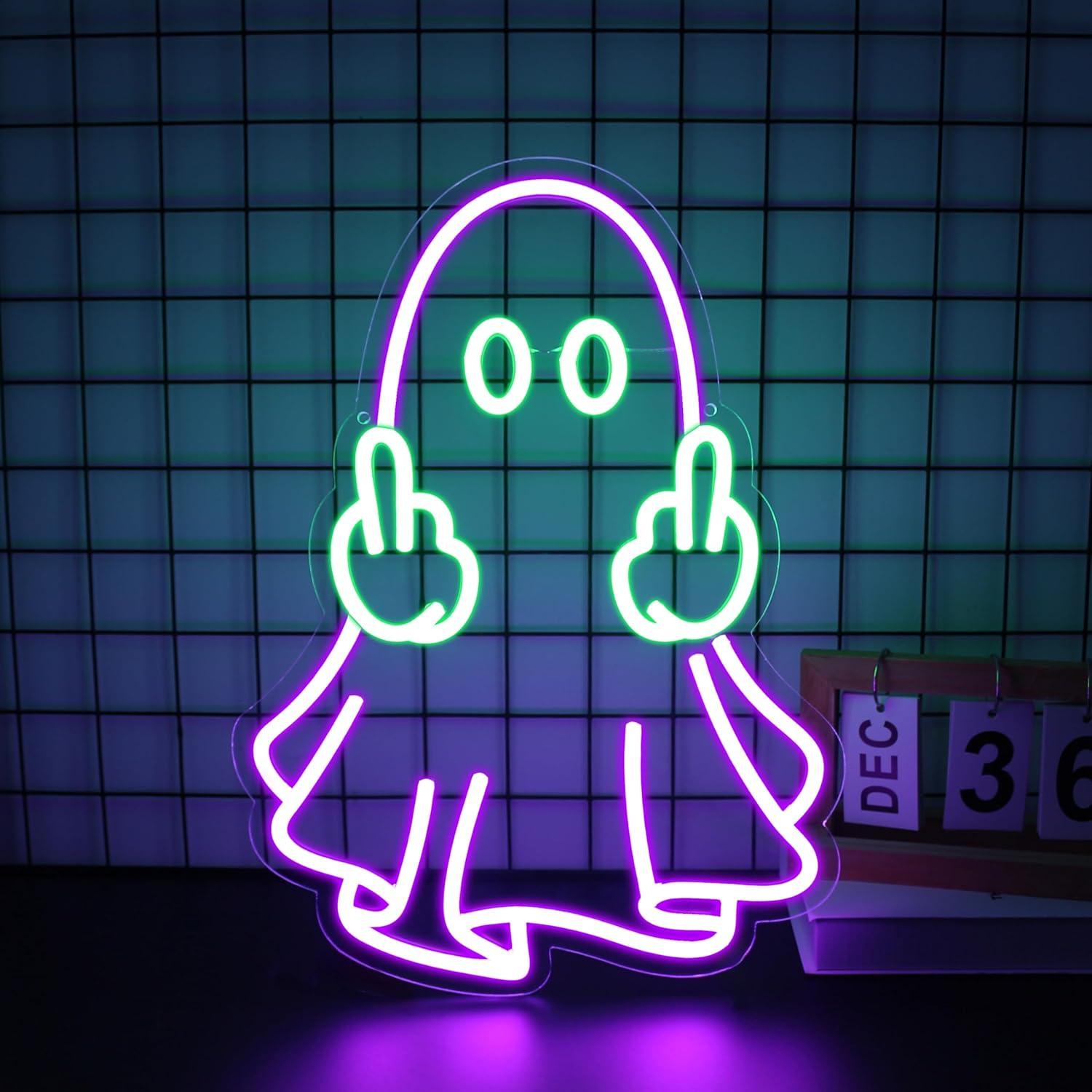 Ghost Neon Sign USB Powered LE - огляд і ціна Neon Sign Party