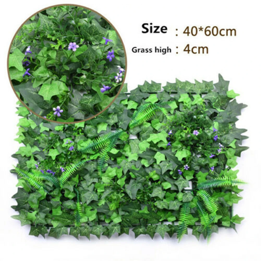 40*60cm Artificial Lawn Plant  - огляд і ціна Flower Wall Panel