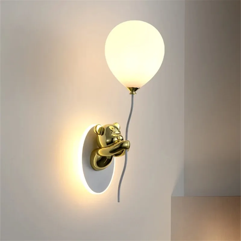 Creative Bear Wall Light Carto - огляд і ціна Led Balloon Light