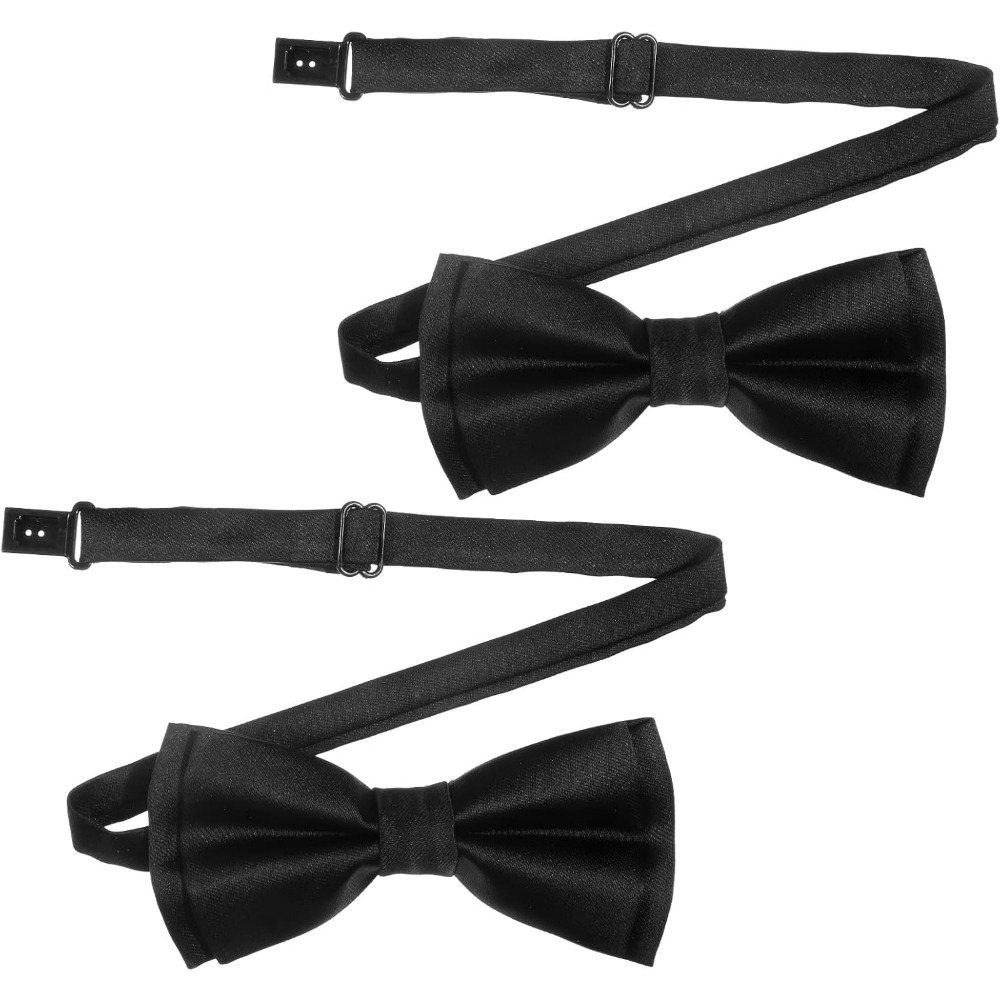 Men's Bow Ties, 2-Pack Solid C - огляд і ціна Event & Party Supply Photos