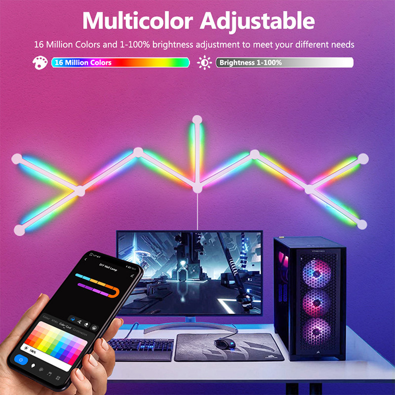 Smart RGB Wall Lamp, Bluetooth - огляд і ціна Neon Sign Party