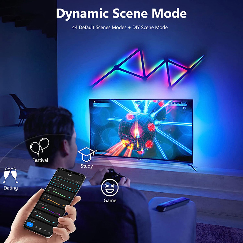 Smart RGB Wall Lamp, Bluetooth - огляд і ціна Neon Sign Party