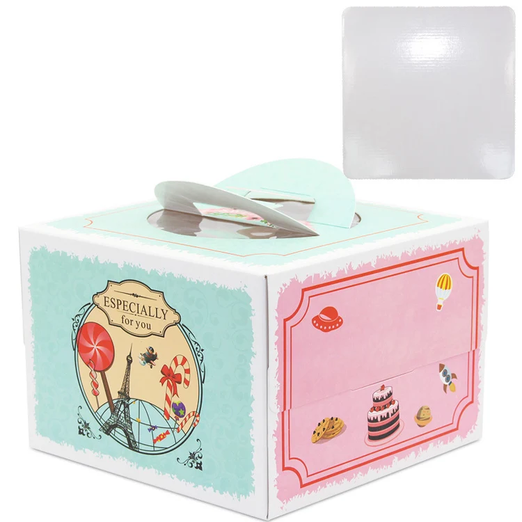 5pcs 8inch cake box with windo - огляд і ціна Party Event Supplier