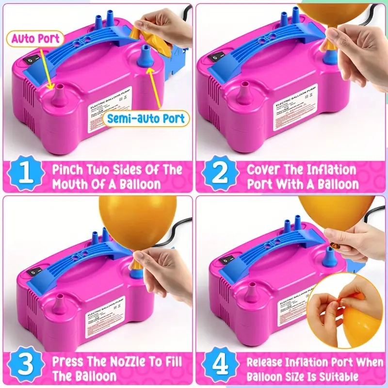 1pc, Balloon Inflatable Electr - огляд і ціна Balloon Pump Hand