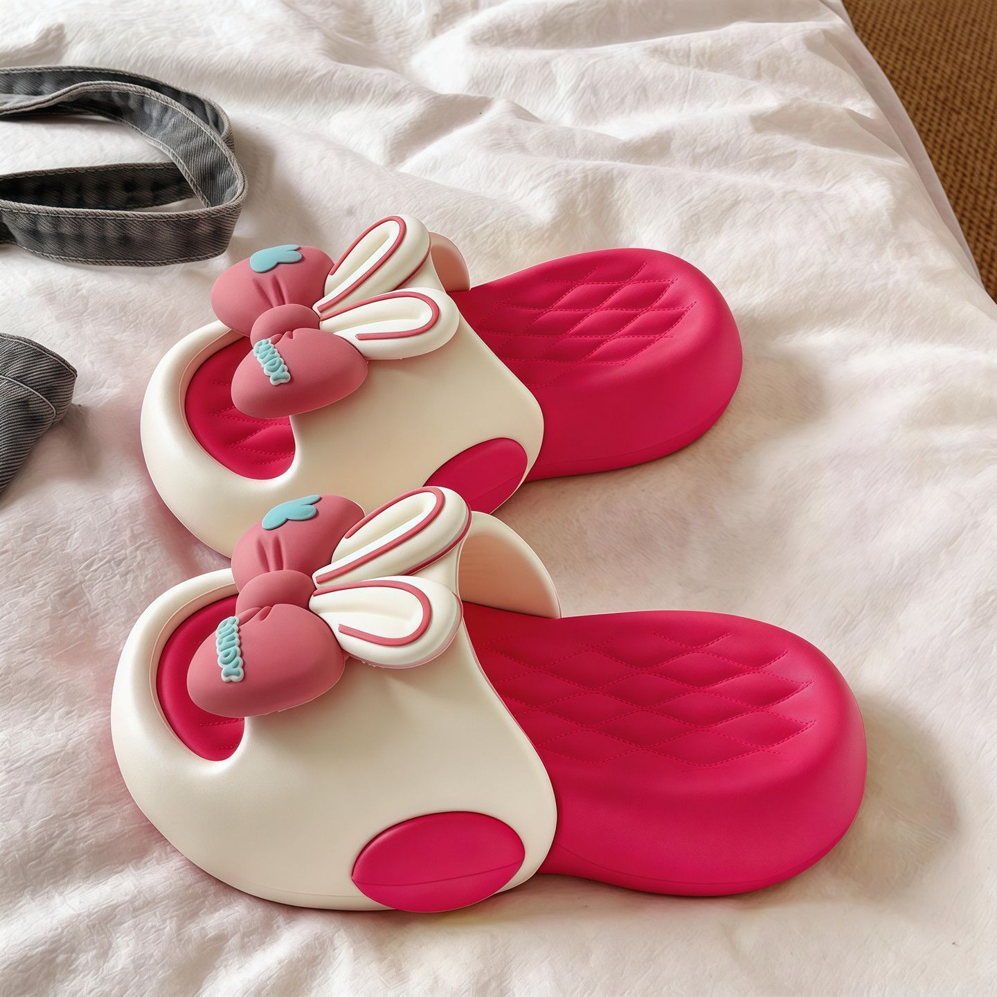 Cute Bow Rabbit Ear Platform S - огляд і ціна Cotton Candy Cone