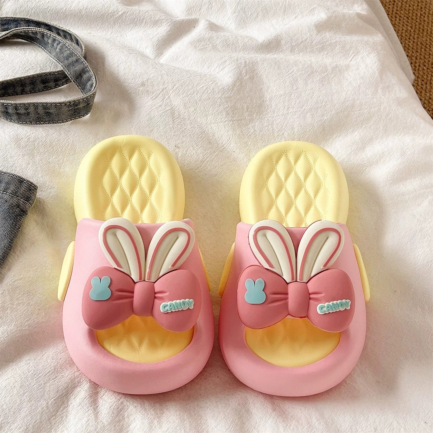 Cute Bow Rabbit Ear Platform S - огляд і ціна Cotton Candy Cone