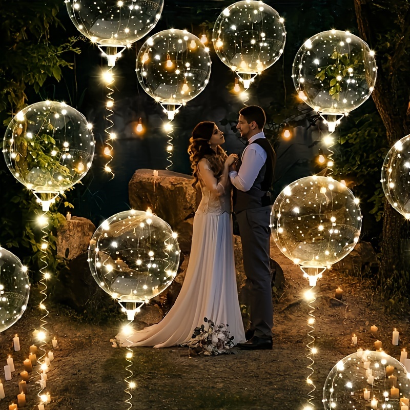 20pcs Set Bobo Balloons with L - огляд і ціна Led Balloon Light