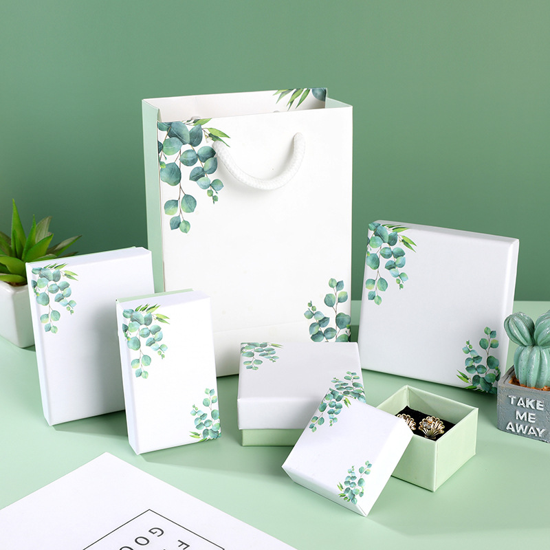 Creative Small Fresh Leaf Jewe - огляд і ціна Event Party Shop