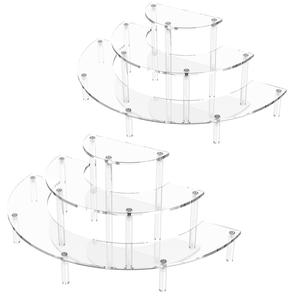 1/2pack Acrylic Display Riser  - огляд і ціна Cupcake Stand Tier