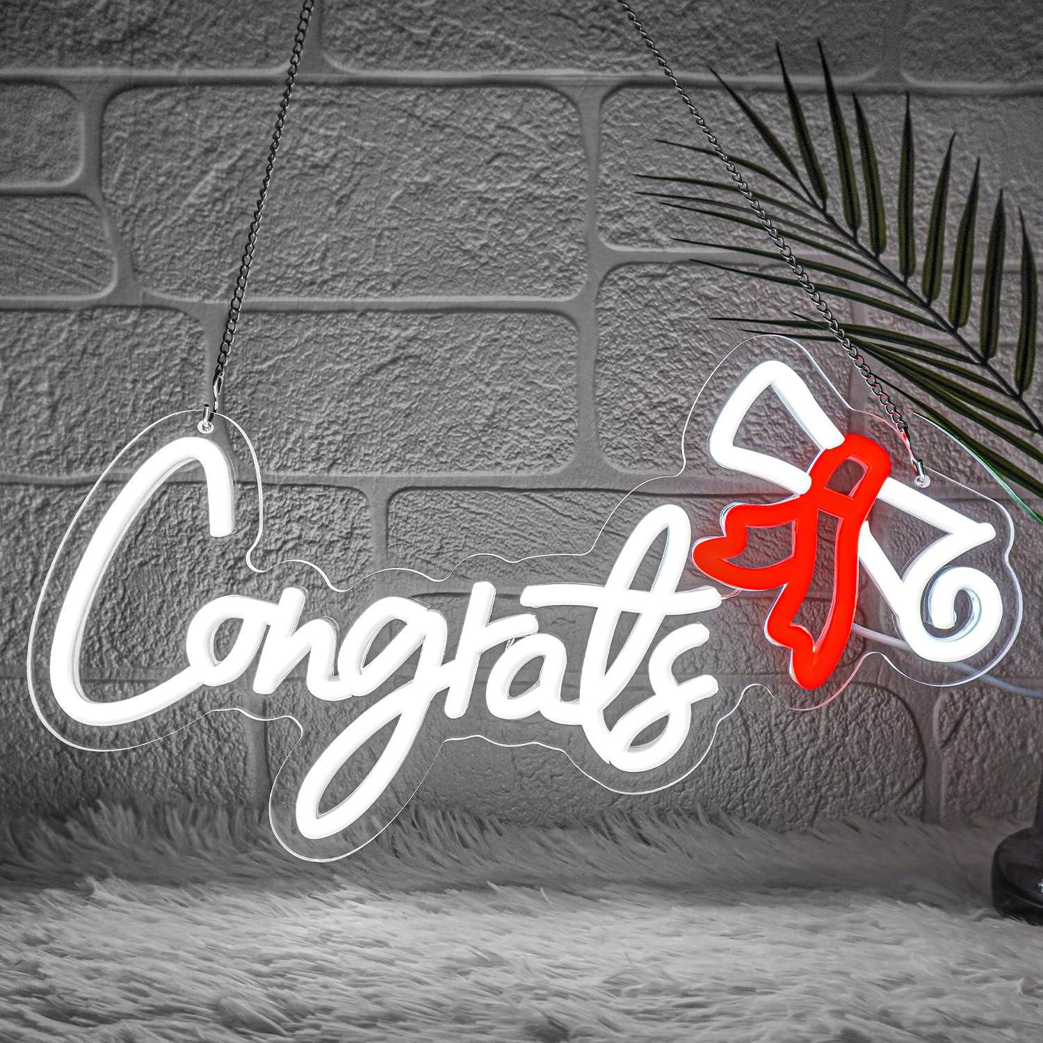Congrats Graduation Neon Sign  - огляд і ціна Neon Sign Party