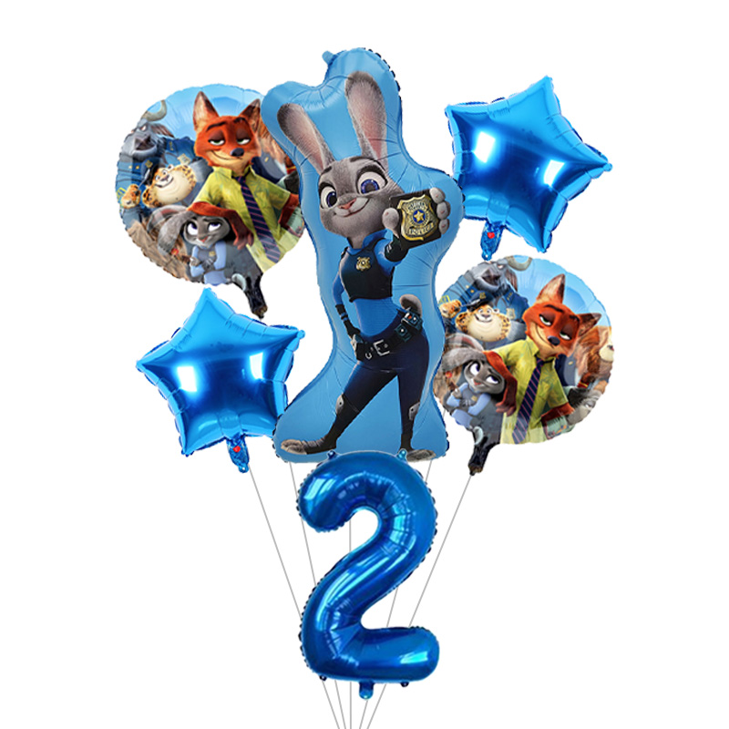Zootopia Animal Cartoon Balloo - огляд і ціна Balloon Arch Kit