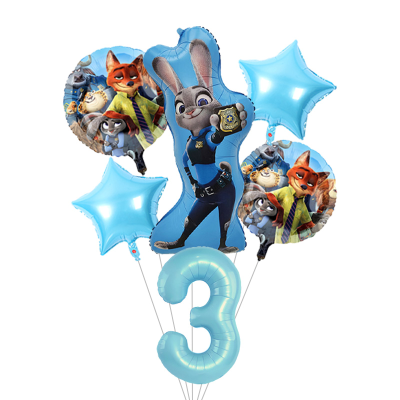 Zootopia Animal Cartoon Balloo - огляд і ціна Balloon Arch Kit