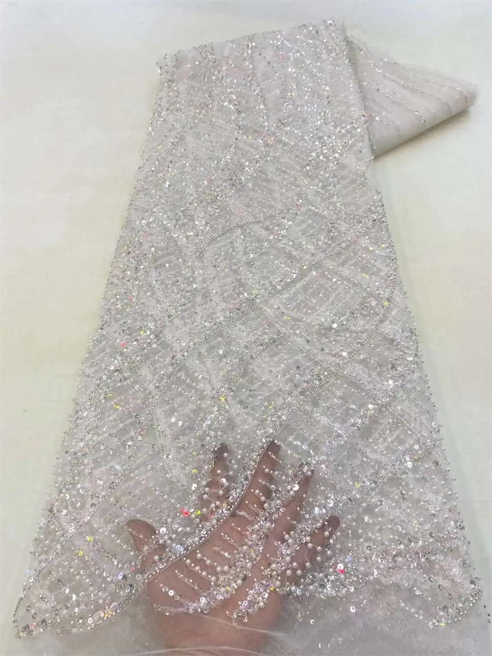 Wholesale 2025 African Sequins - огляд і ціна Glitter Tablecloth