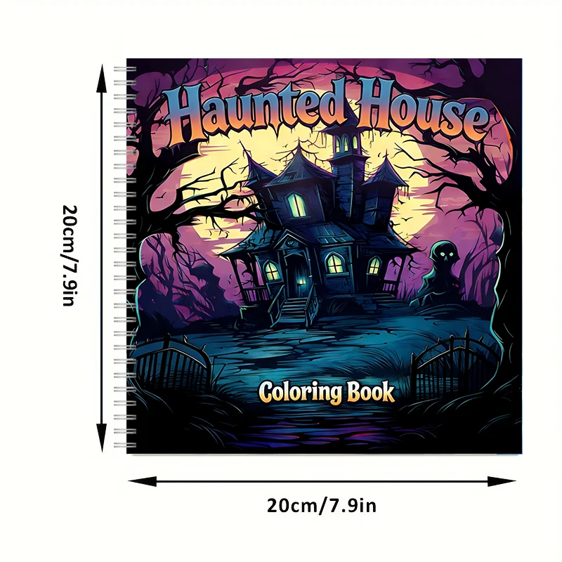 Haunted House Coloring Book fo - огляд і ціна Event Supplies