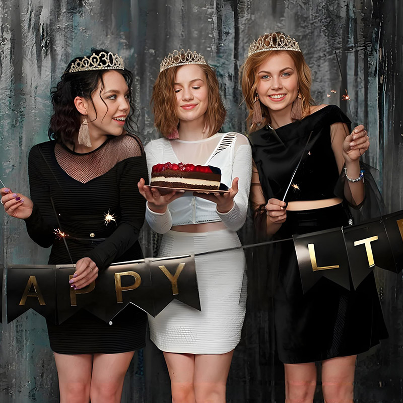 30- 50th  Birthday Anniversary - огляд і ціна Birthday Sash Glitter