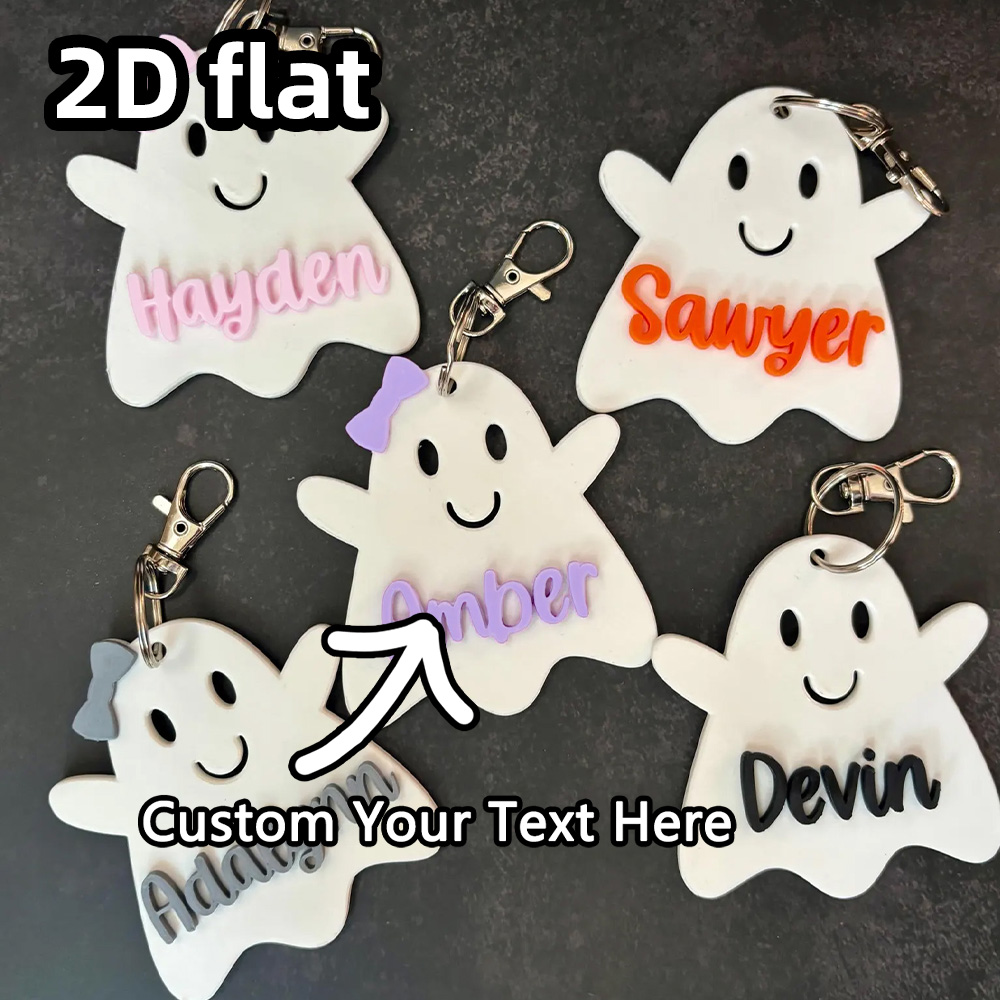 Personalized Ghost Keychain, G - огляд і ціна Party Favor Bag