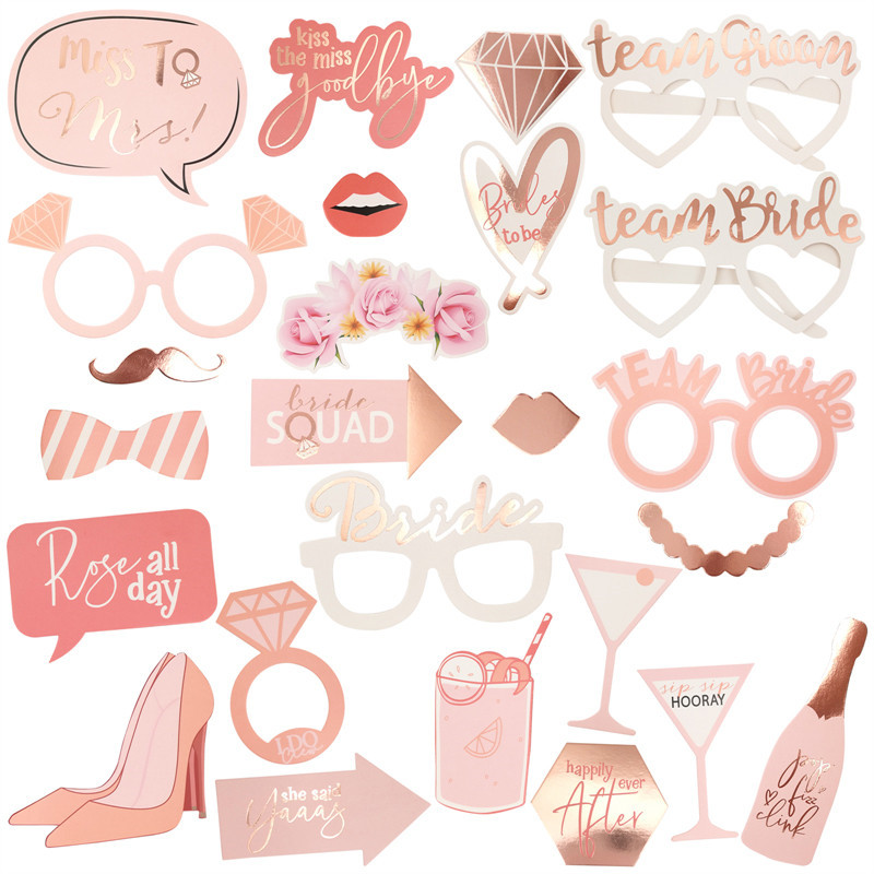 Bride To Be Photo Booth Props  - огляд і ціна Photo Booth Frame