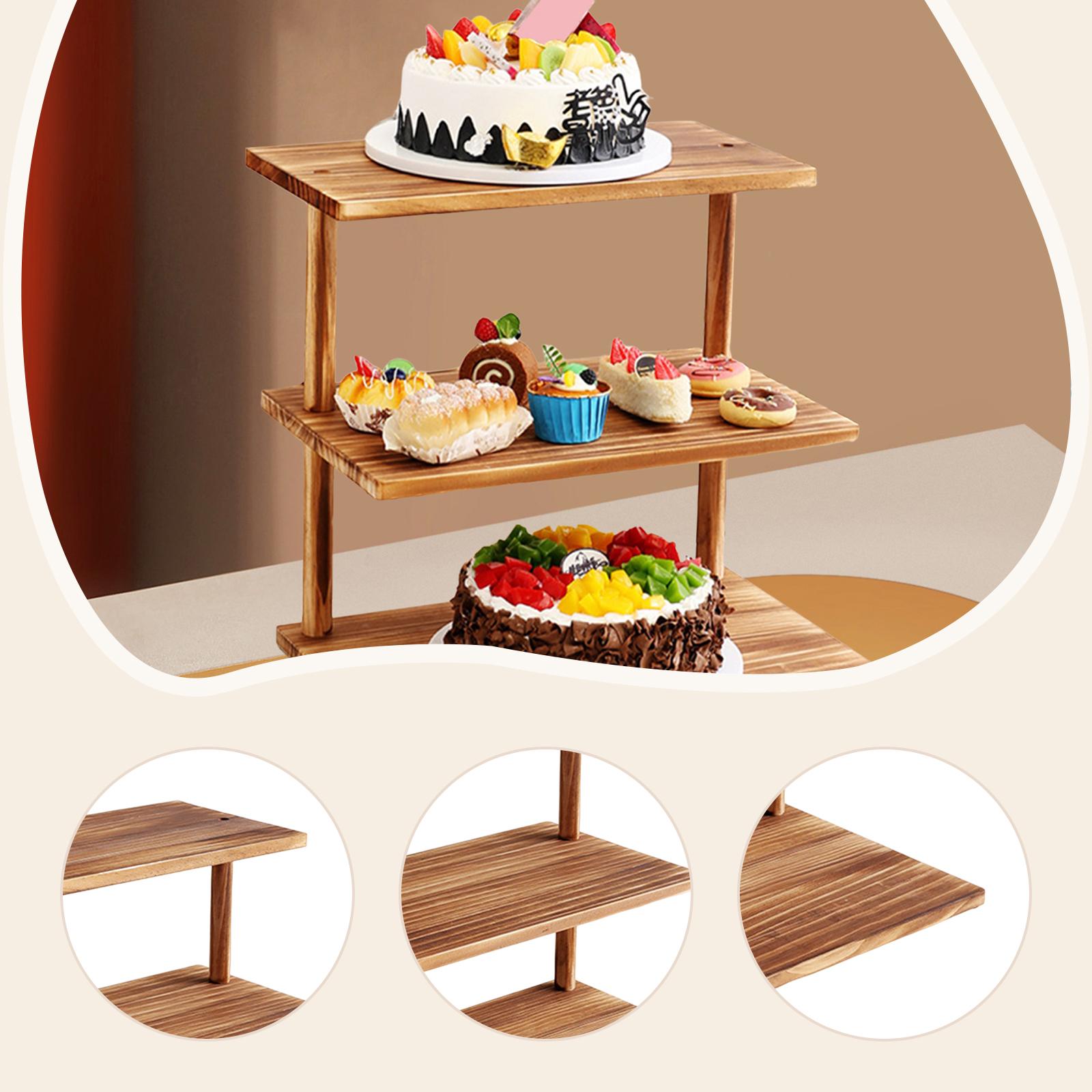 Sturdy 3 Tier Cupcake Stand Wo - огляд і ціна Cupcake Stand Tier
