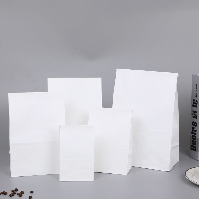 50Pcs/White Kraft Paper Bags F - огляд і ціна Event Party Shop